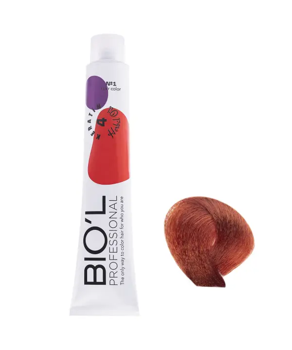 رنگ مو بیول BIO’L سری ماهاگونی حجم 100 میلی لیتر رزاستایل ۱۱۲۲۷