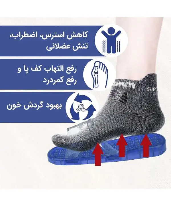 دمپایی ماساژوری تن زیب Tanzib رزاستایل۱۱۴۶۰a