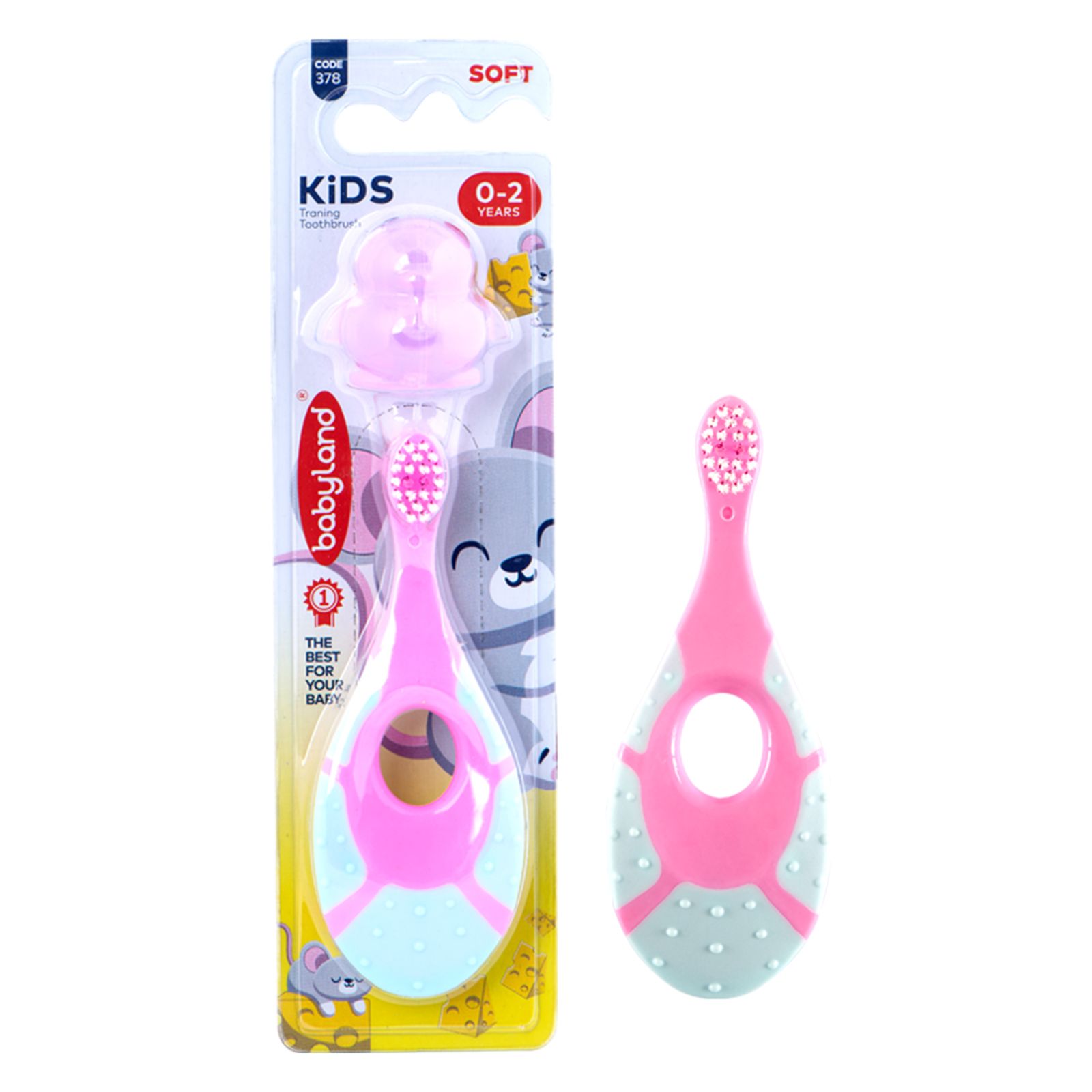 مسواک کودک بی بی لند Baby Land رزاستایل۱۱۲۹۲s