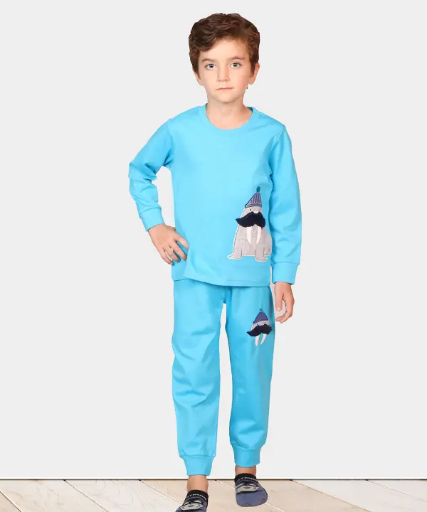 ست تیشرت آستین بلند و شلوار پسرانه مادر Madar رزاستایل ۱۱۹۴d