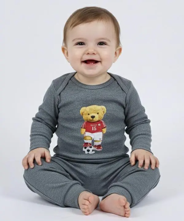 ست بادي و شلوار نوزادی نيل كوك رزاستایل 11479tt