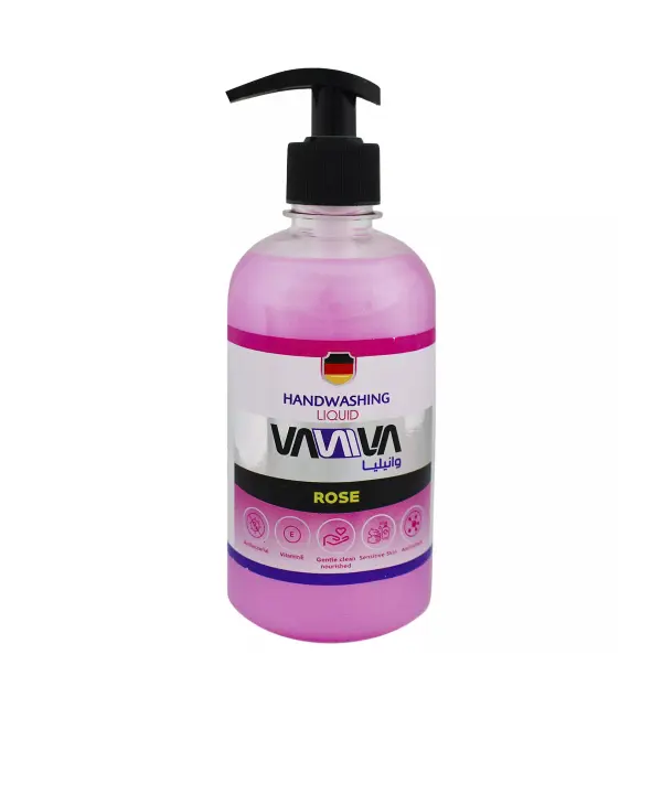 مایع دستشویی وانیلیا Vanilia مدل رز حجم 450 میلی لیتر رزاستایل۱۱۲۰۷