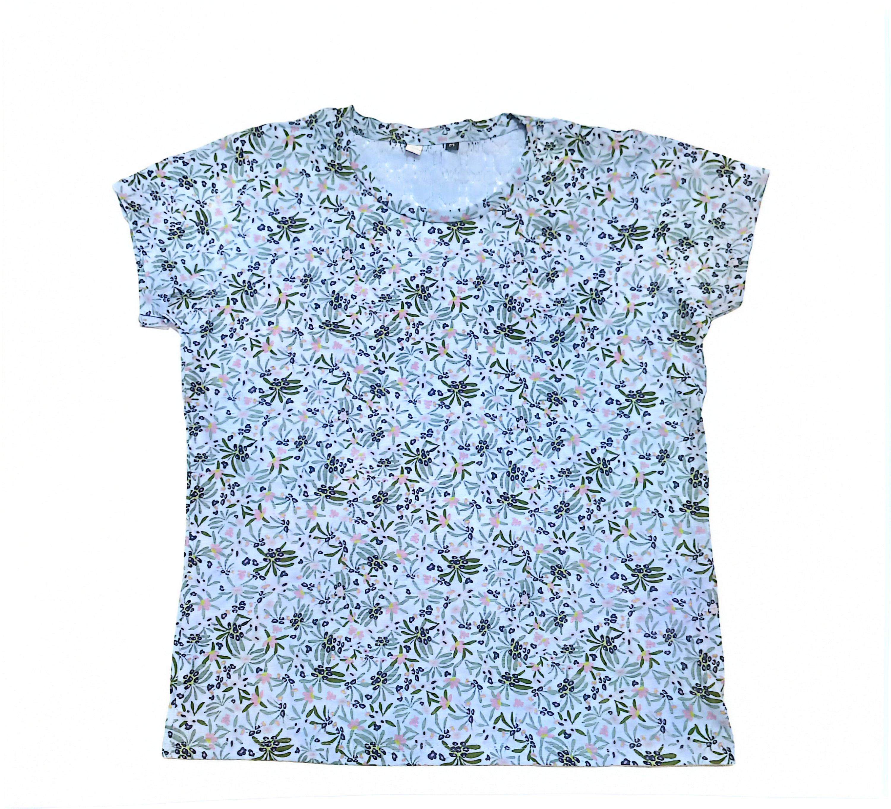 تیشرت نخ پنبه گیپوری وارداتی رزاستایل ۱۱۵۳۳d