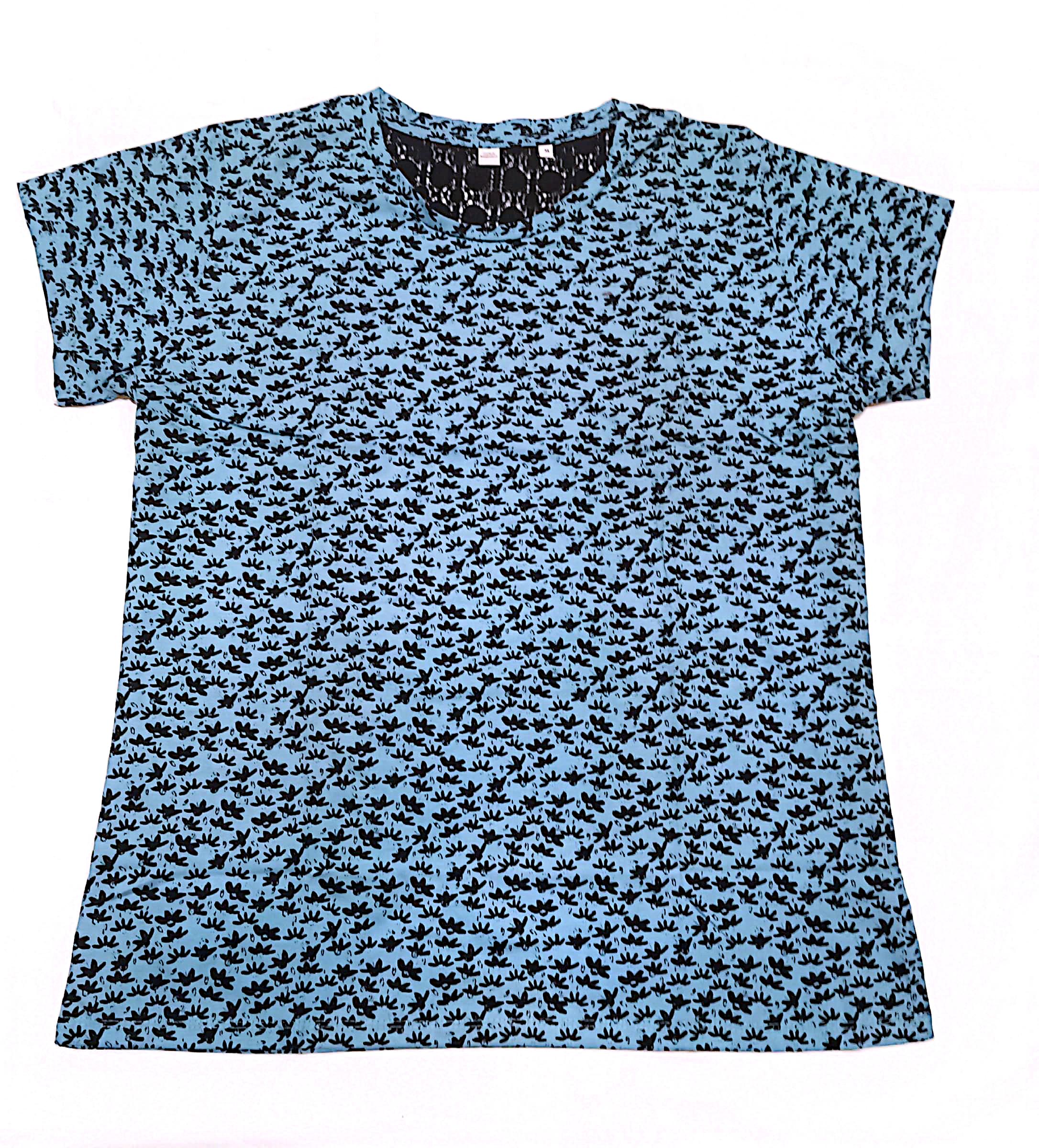 تیشرت نخ پنبه گیپوری وارداتی رزاستایل ۱۱۵۳۳a