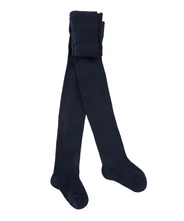 جوراب شلواری دخترانه سرمه ای رزاستایل 11475s