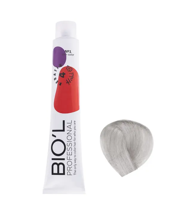رنگ مو بیول BIO’L سری سوپر بلوند حجم 100 میلی لیتر رزاستایل۱۱۳۷۷c