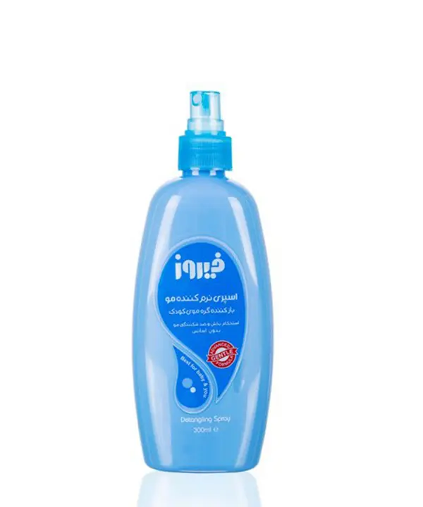 اسپری نرم کننده و بازکننده گره موی کودک فیروز Firooz حجم 300 میلی لیتر رزاستایل۱۱۲۱۸