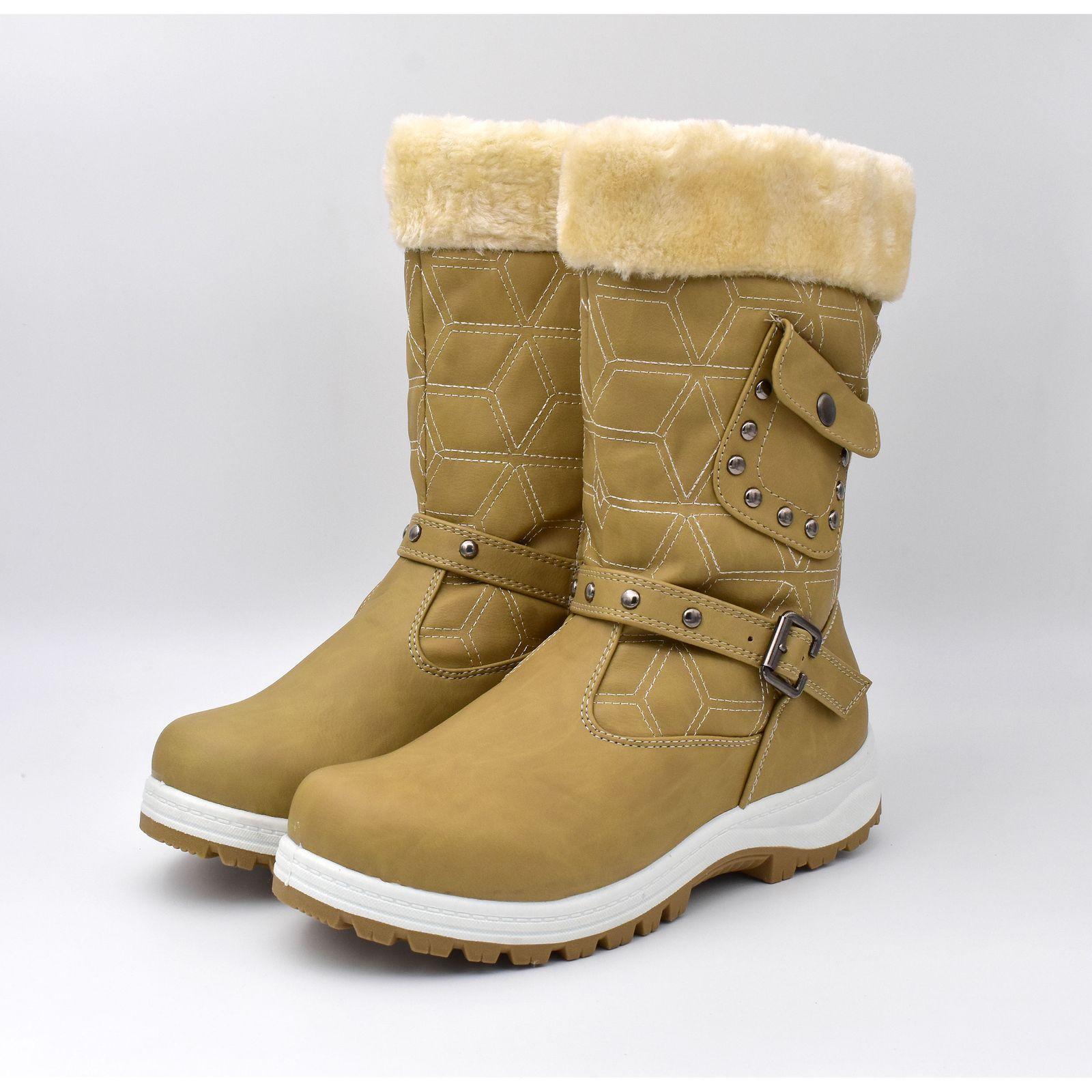 بوت زنانه پاما کرم رزاستایل11302