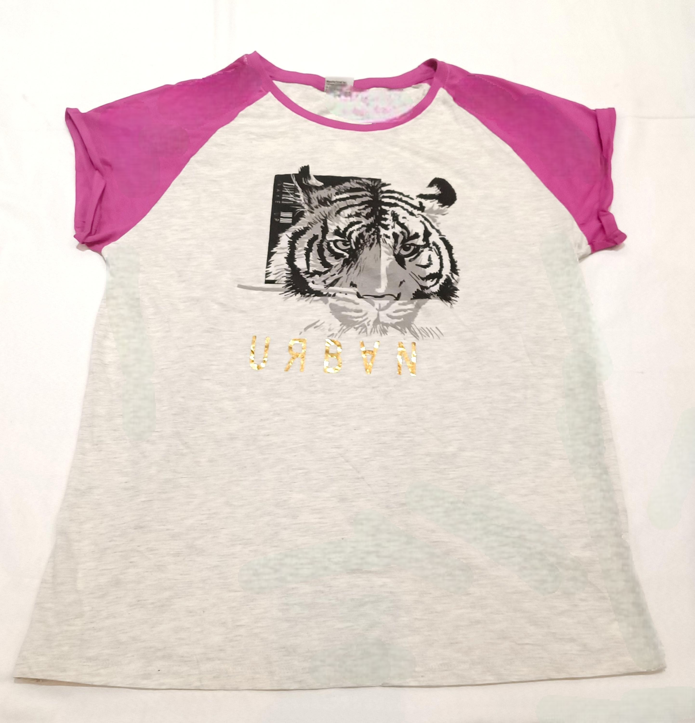 تیشرت نخ پنبه قواره دار رزاستایل ۱۱۵۳۱