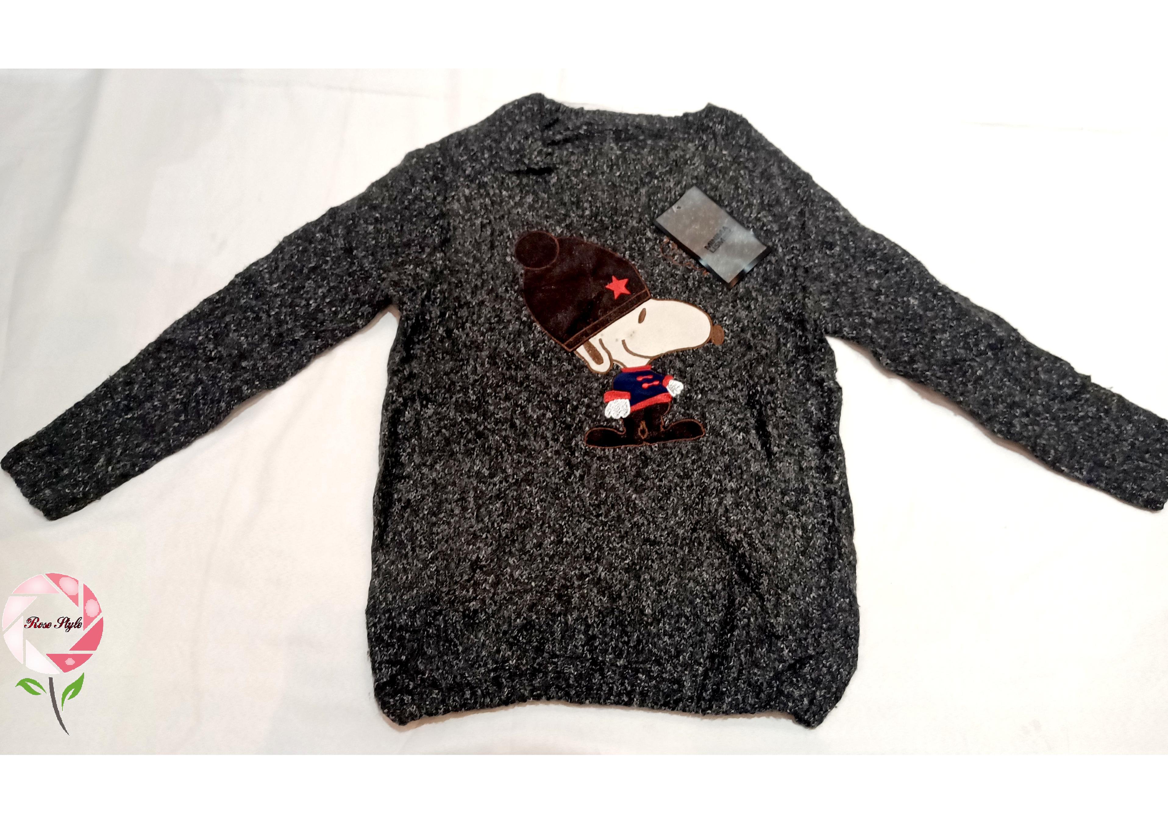 بافت زنانه نرم طرح دار وارداتی رزاستایل۱۱۴۸۵