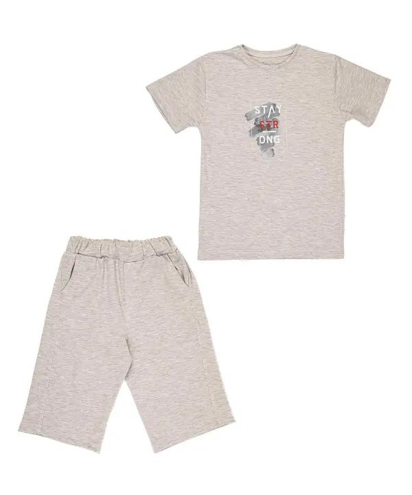 ست تیشرت و شلوارک پسرانه رزاستایل۱۱۹۸