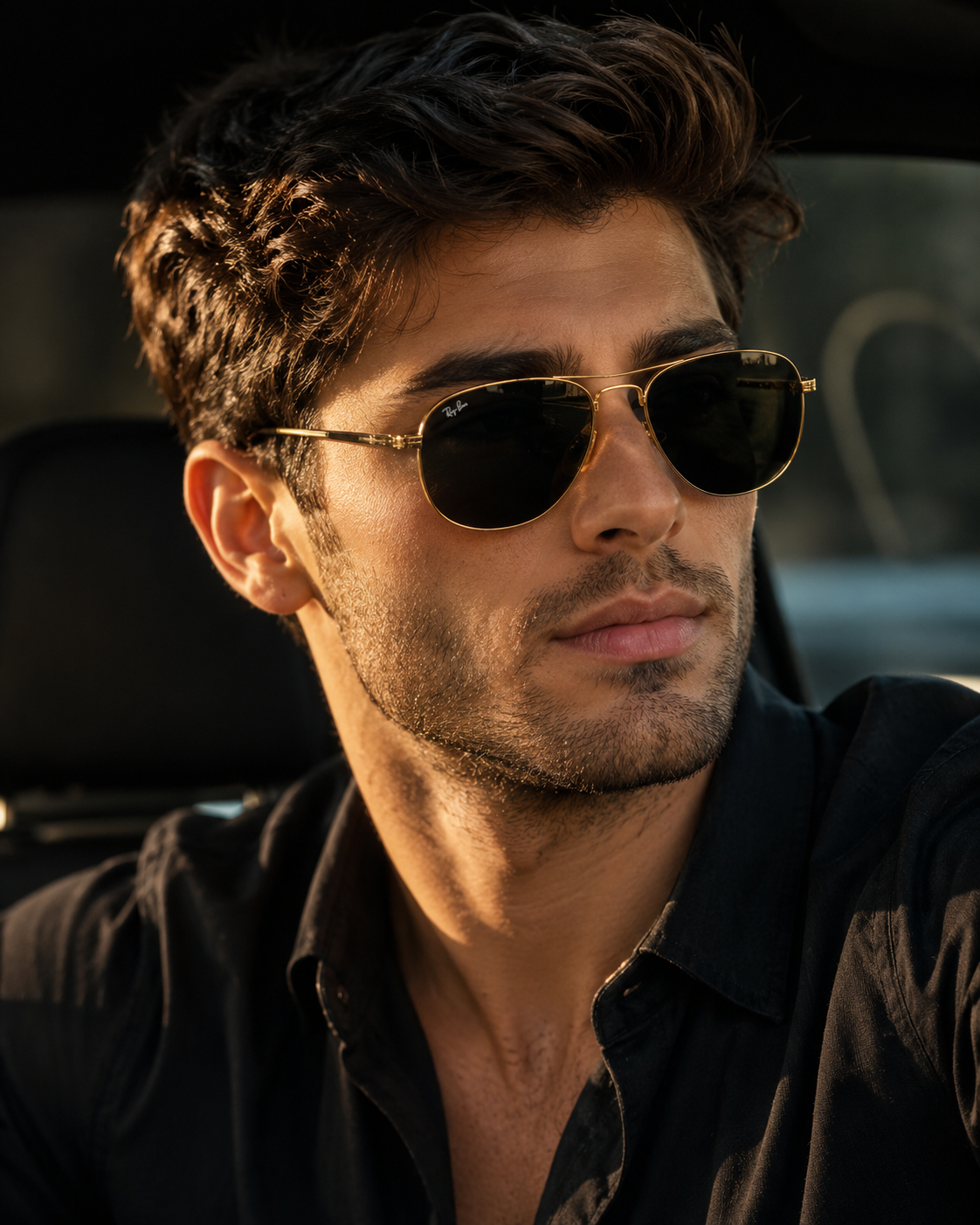 عینک آفتابی Ray.Ban وارداتی اروپایی uv400 رزاستایل ۱۱۵۹۳i