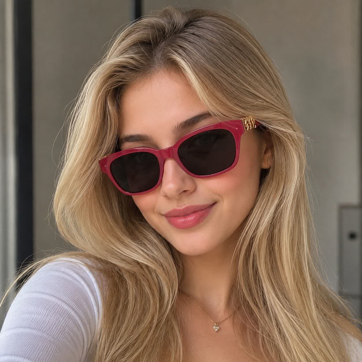 عینک آفتابی زنانه وارداتی اروپایی uv400 رزاستایل ۱۱۵۹۳L