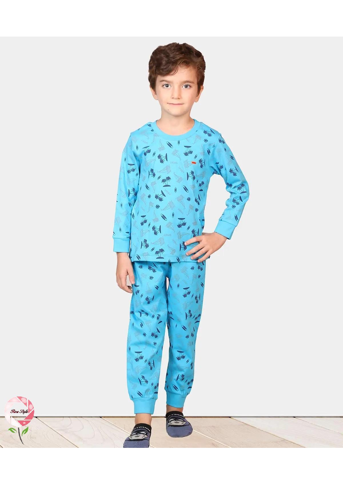 ست تیشرت آستین بلند و شلوار پسرانه رزاستایل 117۹ برند مادرmadar