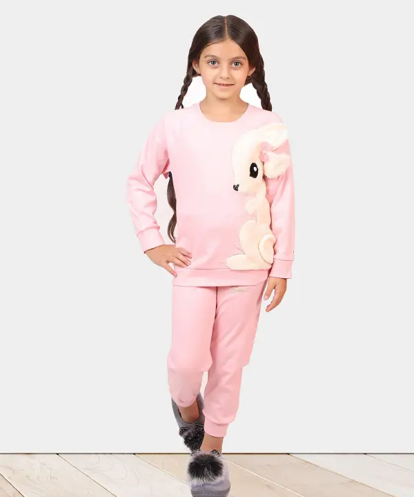 ست تیشرت آستین بلند و شلوار دخترانه مادر Madar رزاستایل۱۱۹۶