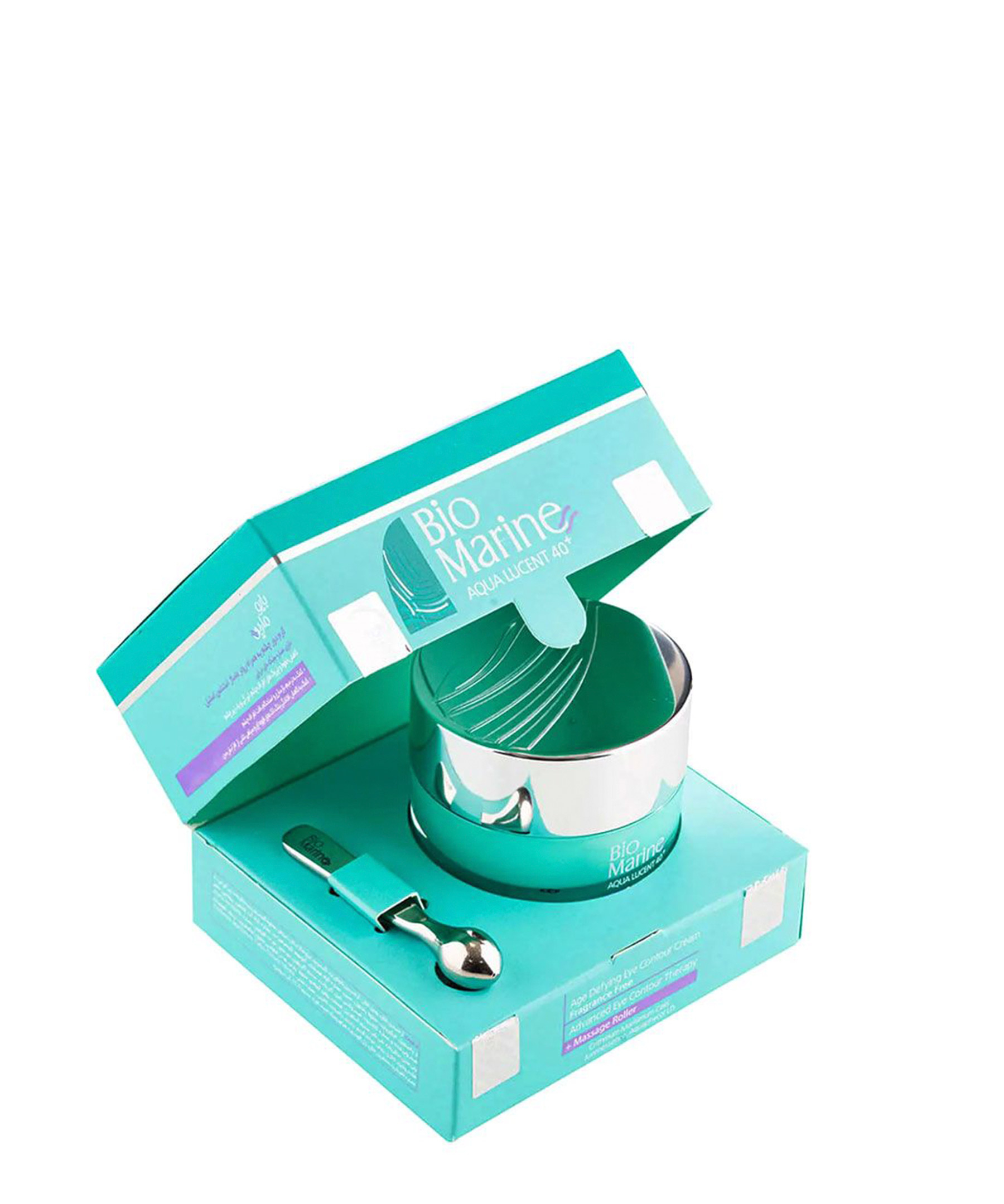 کرم دور چشم حاوی عصاره جلبک های دریایی به همراه گوی ماساژ بایومارین Bio Marin حجم 15 میلی لیتر رزاستایل۱۱۸۸