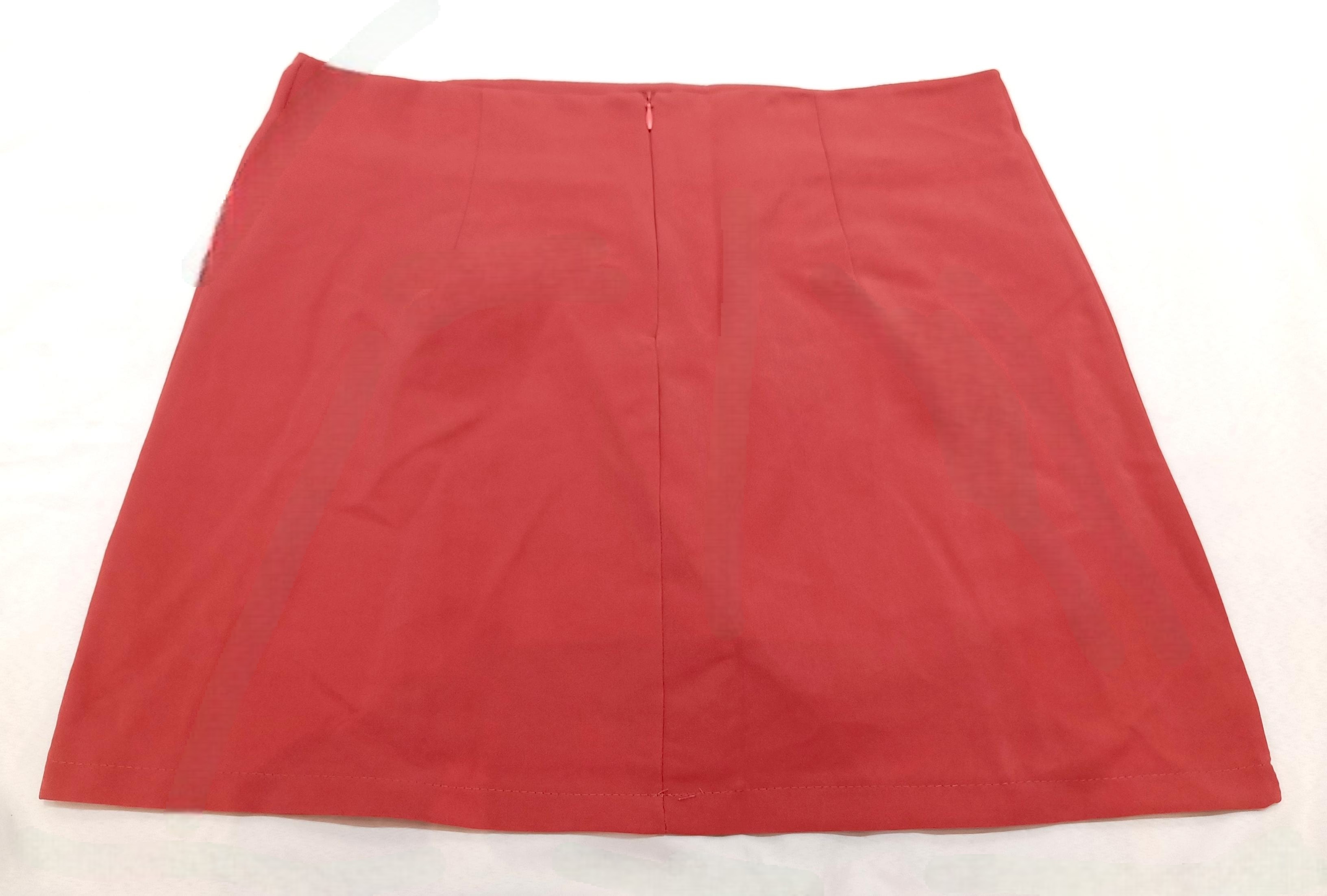 دامن کوتاه صورتی کرپ وارداتی رزاستایل۱۱۵۲۳