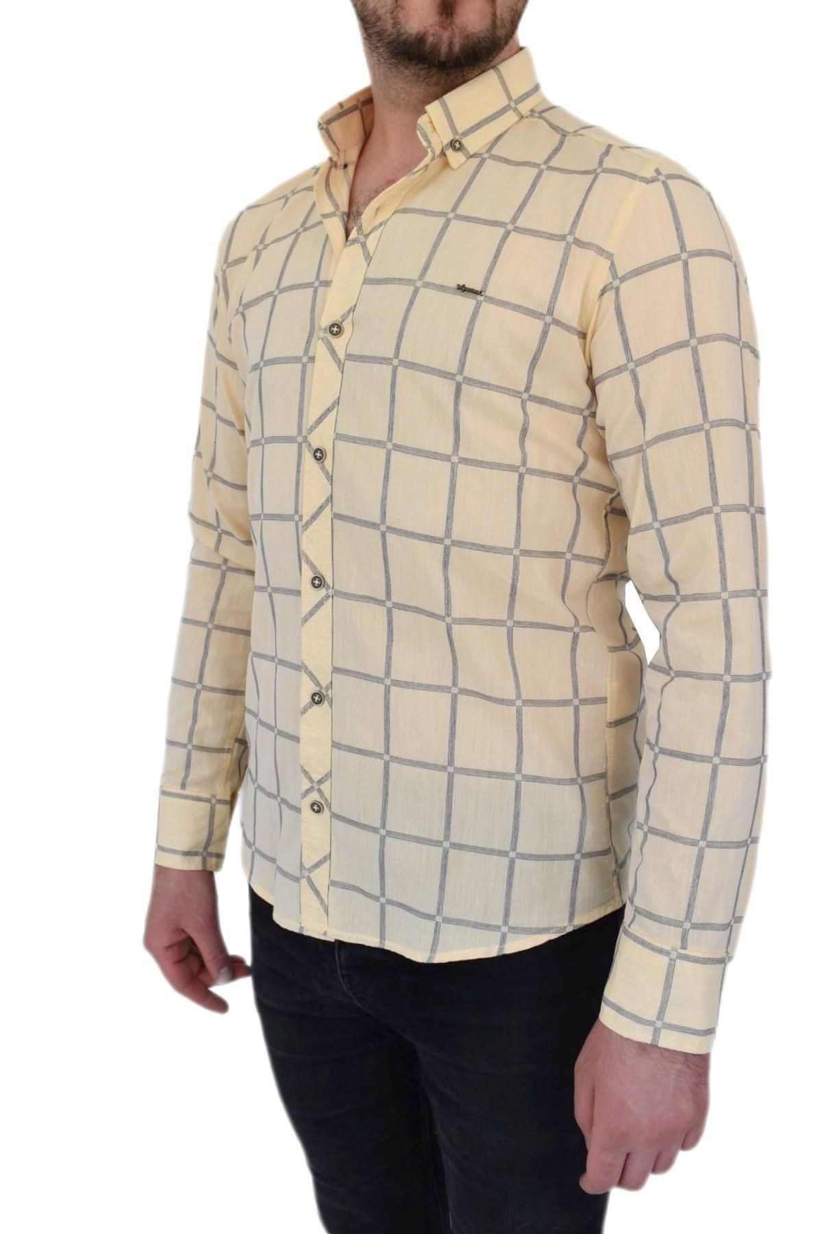 پیراهن آستین بلند مردانه برند Cartier رزاستایل11386