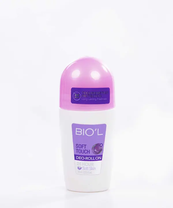 مام رول ضدتعریق و خوشبو کننده بدن زنانه بیول BIOˊL مدل Soft Tuch حجم 75 میلی‌لیتر رزاستایل۱۱۴۵۴