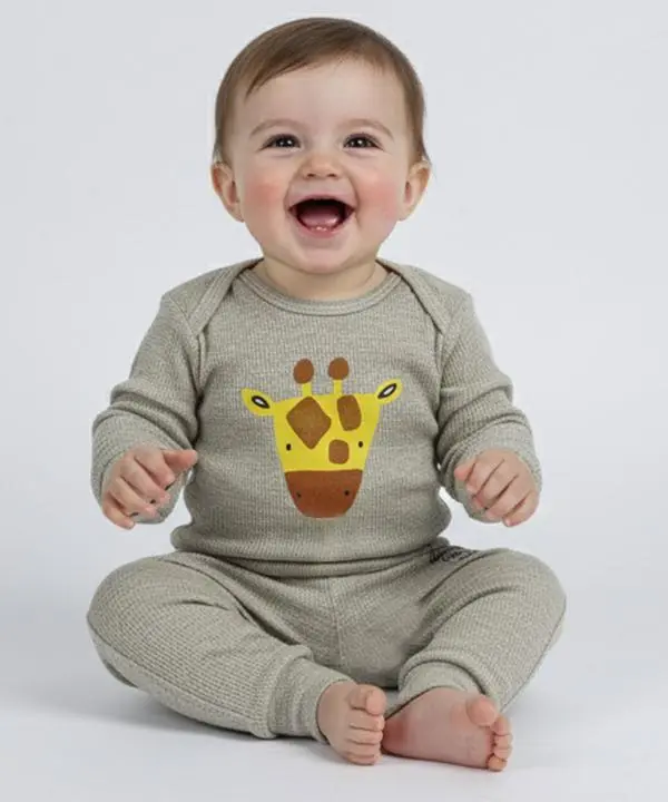 ست بادي و شلوار نوزادی نيل كوك رزاستایل 11479z