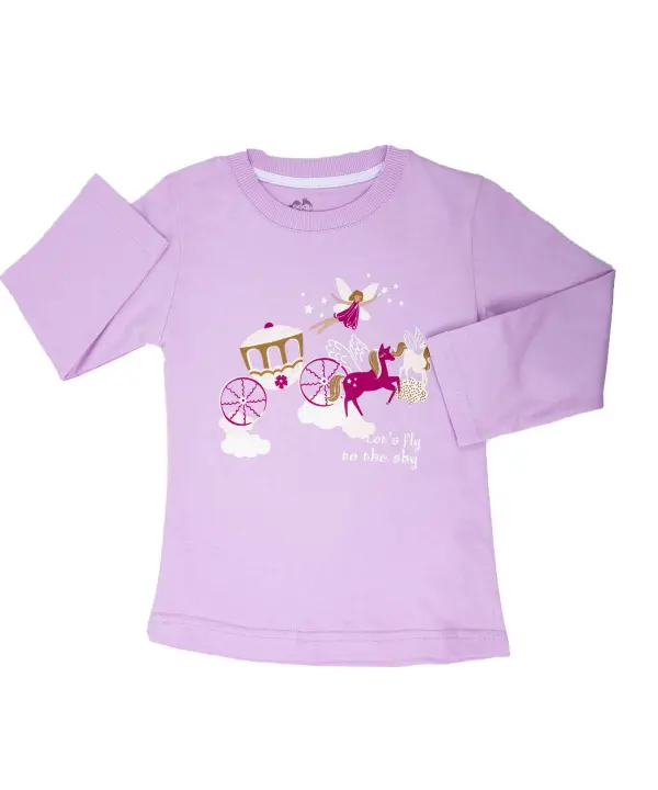 تیشرت آستین بلند دخترانه رزاستایل۱۱۳۷۸