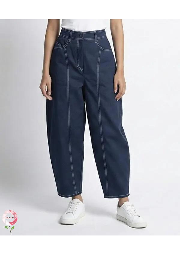 شلوار کتان زنانه رزاستایل۱۱۴۷۱a