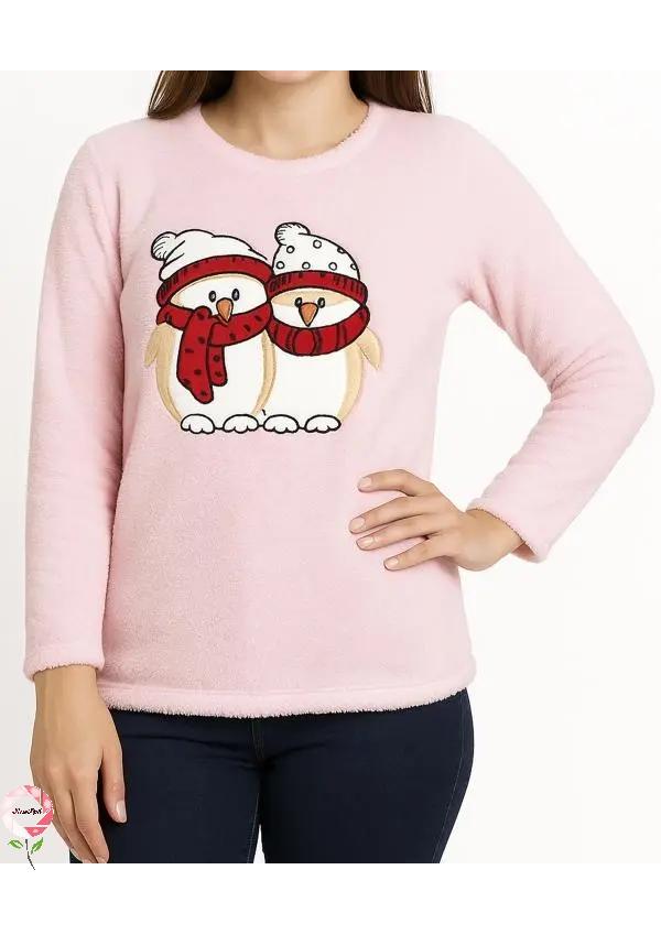 بلوز زمستانی زنانه لئو رزاستایل۱۱۸۱a