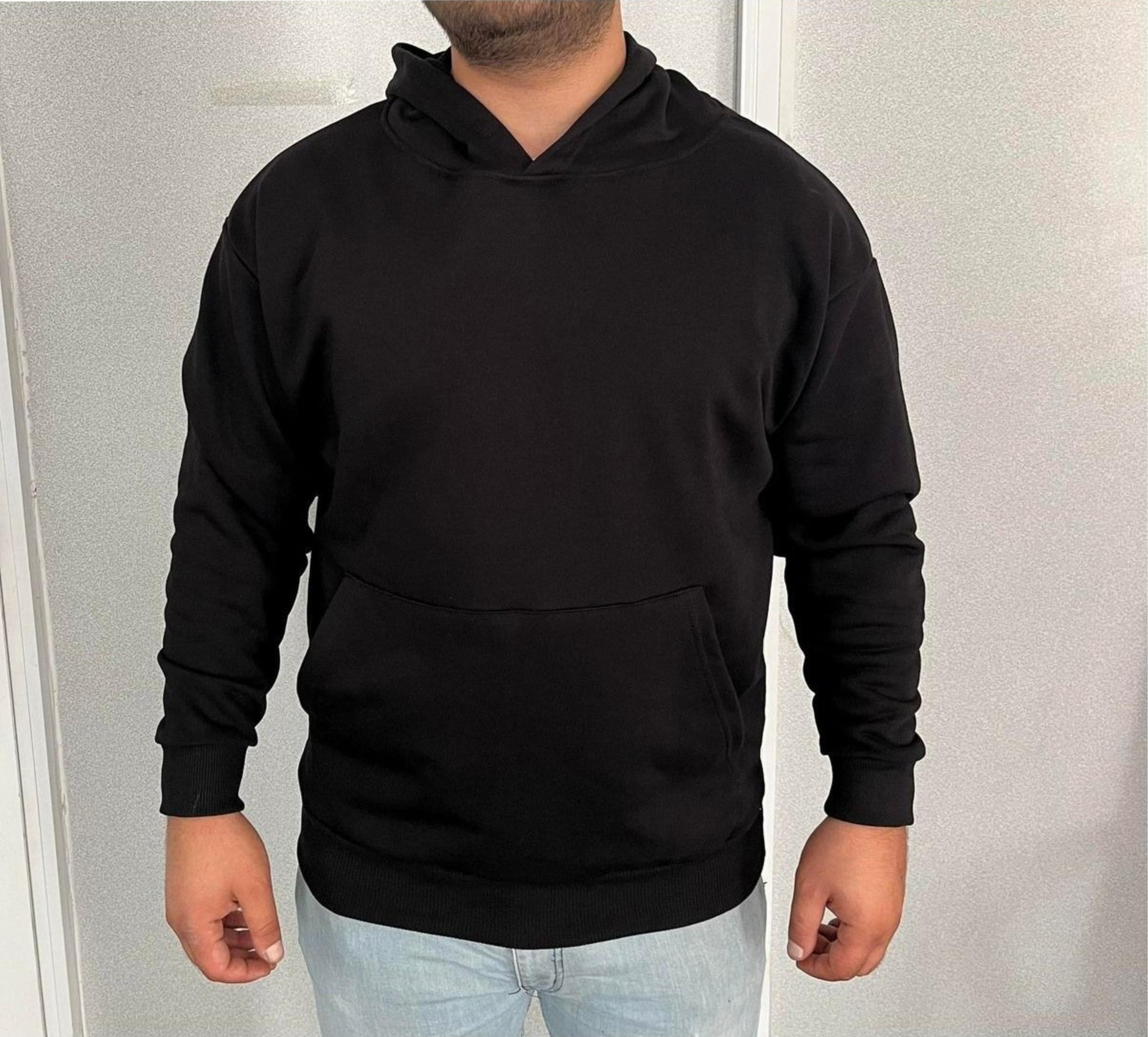 هودی نرم مردانه گرم بالا رزاستایل۱۱۴۹۳