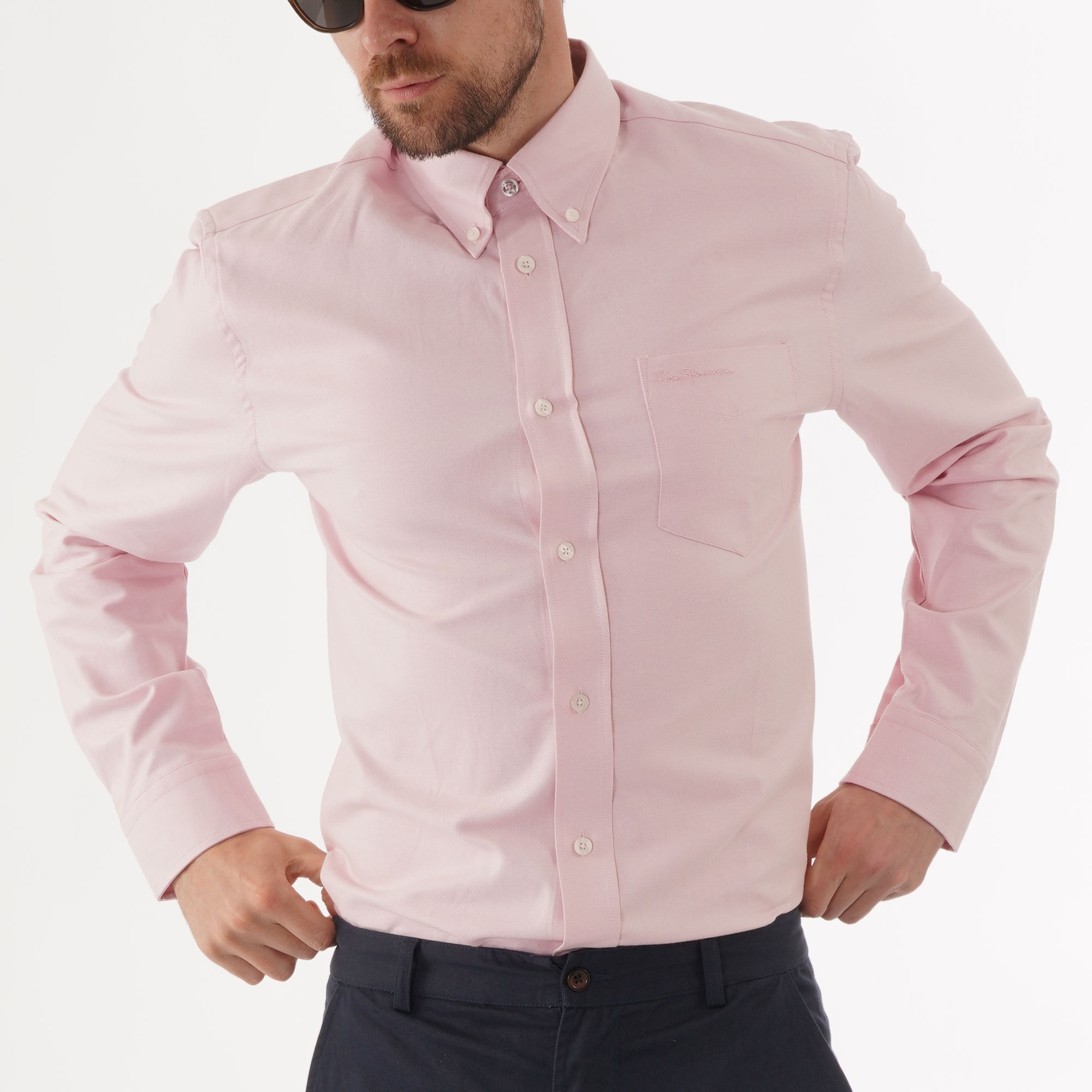 پیراهن آستین بلند مردانه برند PAZZO رزاستایل11387