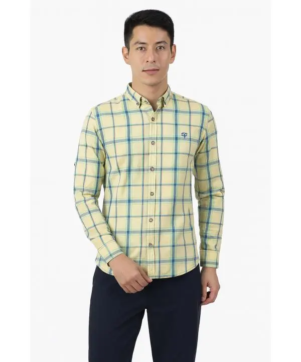 پیراهن آستین بلند مردانه برند پی لس رزاستایل۱۱۳۳3