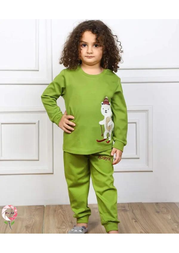 ست تیشرت آستین بلند و شلوار پسرانه رزاستایل ۱۱۸۰ برندمادرmadar